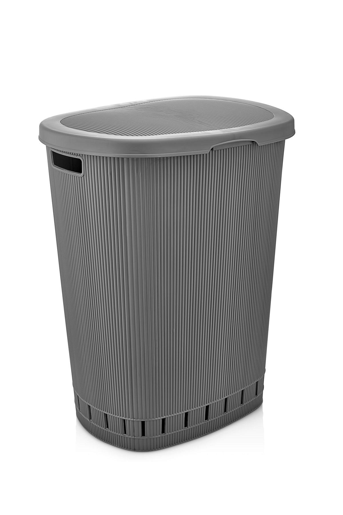 Dirty Laundry Basket 65 Liter Gray - Swordslife