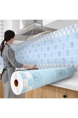 Dnmb Temperature Resistant Self Adhesive Film Water And Oil Proof Wall Foil 5mt*60 Cm - Swordslife