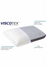 Natural Fiber Covered Air Channel Visco Orthopedic Pillow 60x40x16 - Swordslife