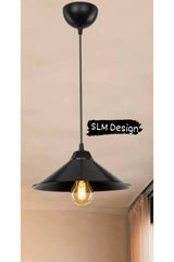 Dorex Single Black Pendant Chandelier - Swordslife