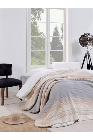 Four Seasons Blanket Pique Gray Double - Swordslife