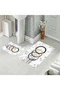 Dot Floor Bath Mat 2 Pcs Closet Set G8212 40x60 Cm , 60x100 Cm - Swordslife