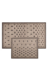 Nokta Natural Cotton 2 Pieces Bathroom Rug Set - Swordslife