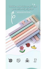 Double Headed Super Soft Colored 6 Pieces Phosphor