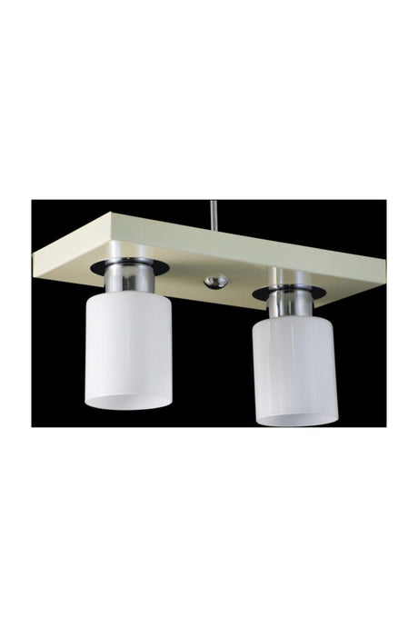 Double Modern Sport Model Rectangle Tray Cream Chandelier - Swordslife