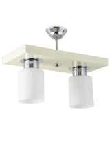 Double Modern Sport Model Rectangle Tray Cream Chandelier - Swordslife