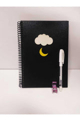 Drawing Photo Album And Memory Book Cloud And Moon