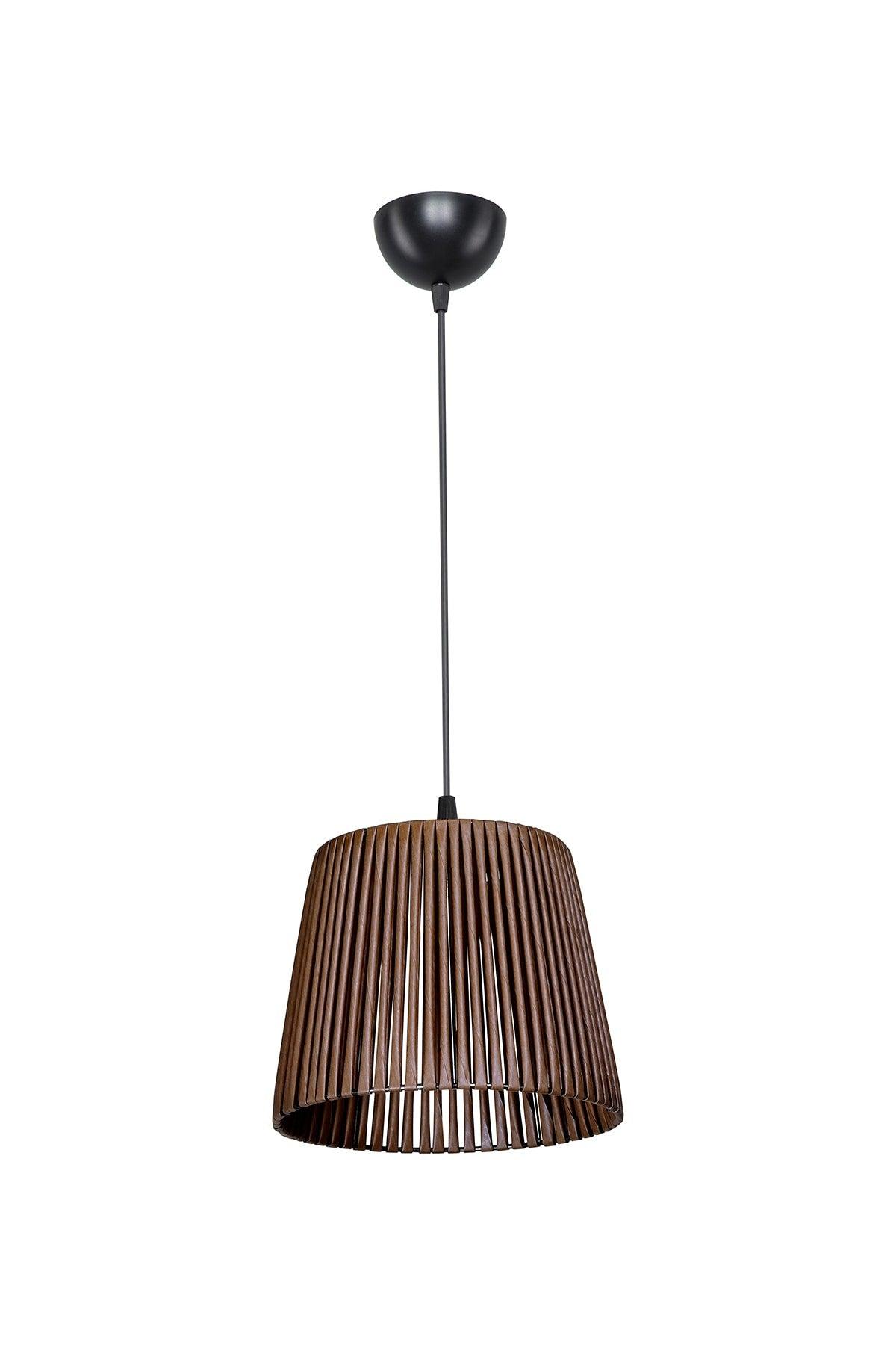 Dream Conical Pendant Light Brown 20' Dining Room Living Room Living Room Kitchen - Swordslife