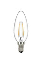 E14 Candle 4 Watt Rustic Flat Tip Led Bulb