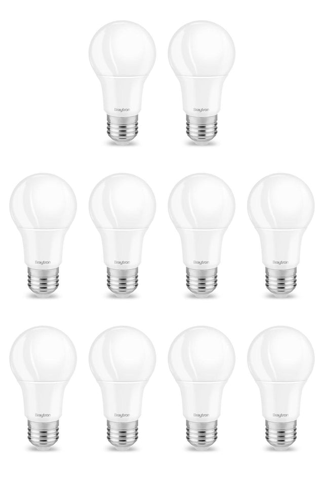 E27 Led Bulb 5 Watt 10 Pieces 3000 Kelvin