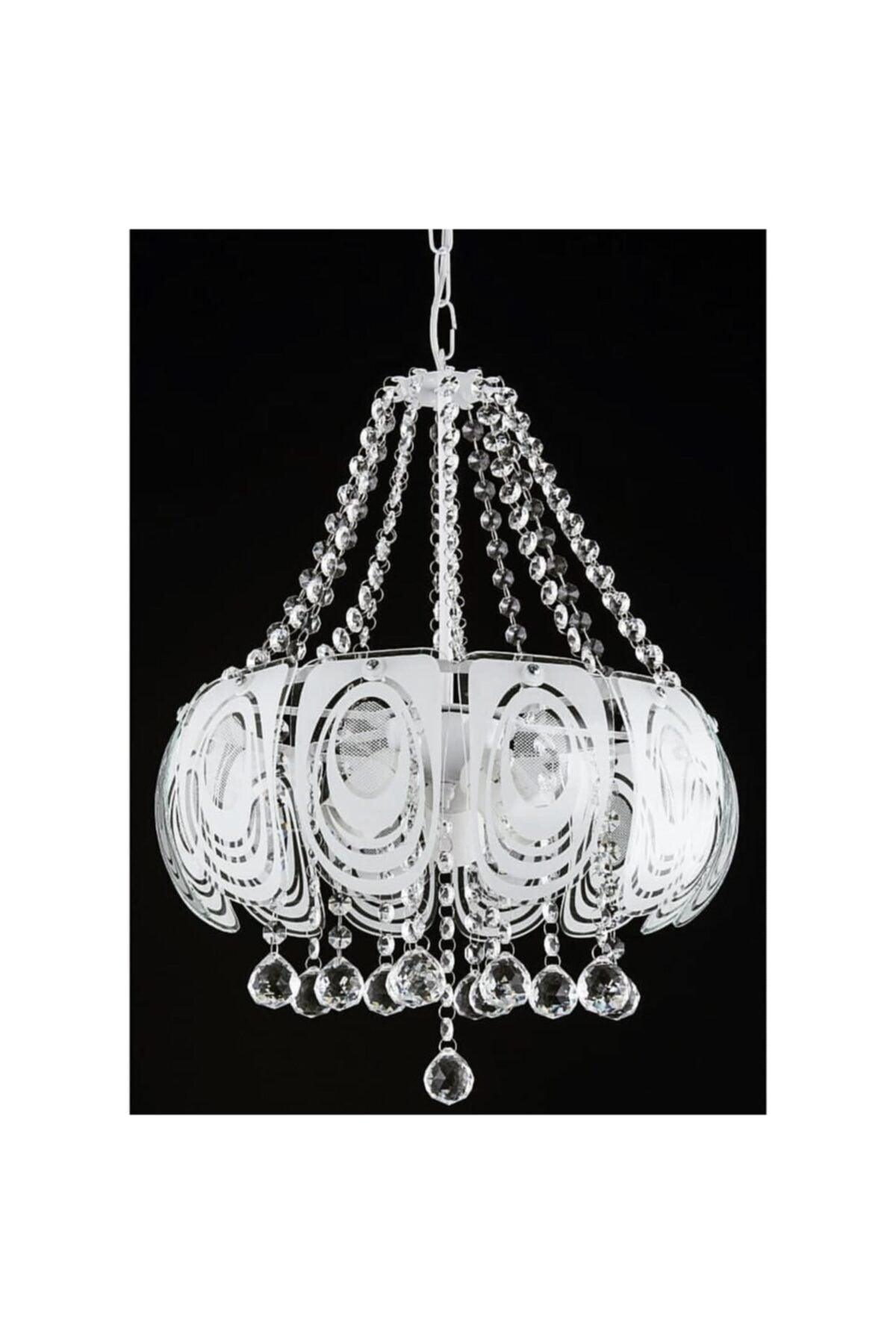 Economic Glass Model 3-Way Chandelier - Swordslife