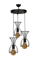 Whirlpool 3rd Chandelier Black - Swordslife