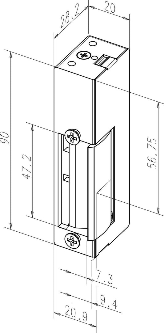 EFF EFF Electric Door Opener - 138W - Swordslife