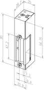 EFF EFF Electric door opener - 14E / 6-12V / Working current / DIN: L + R - Swordslife