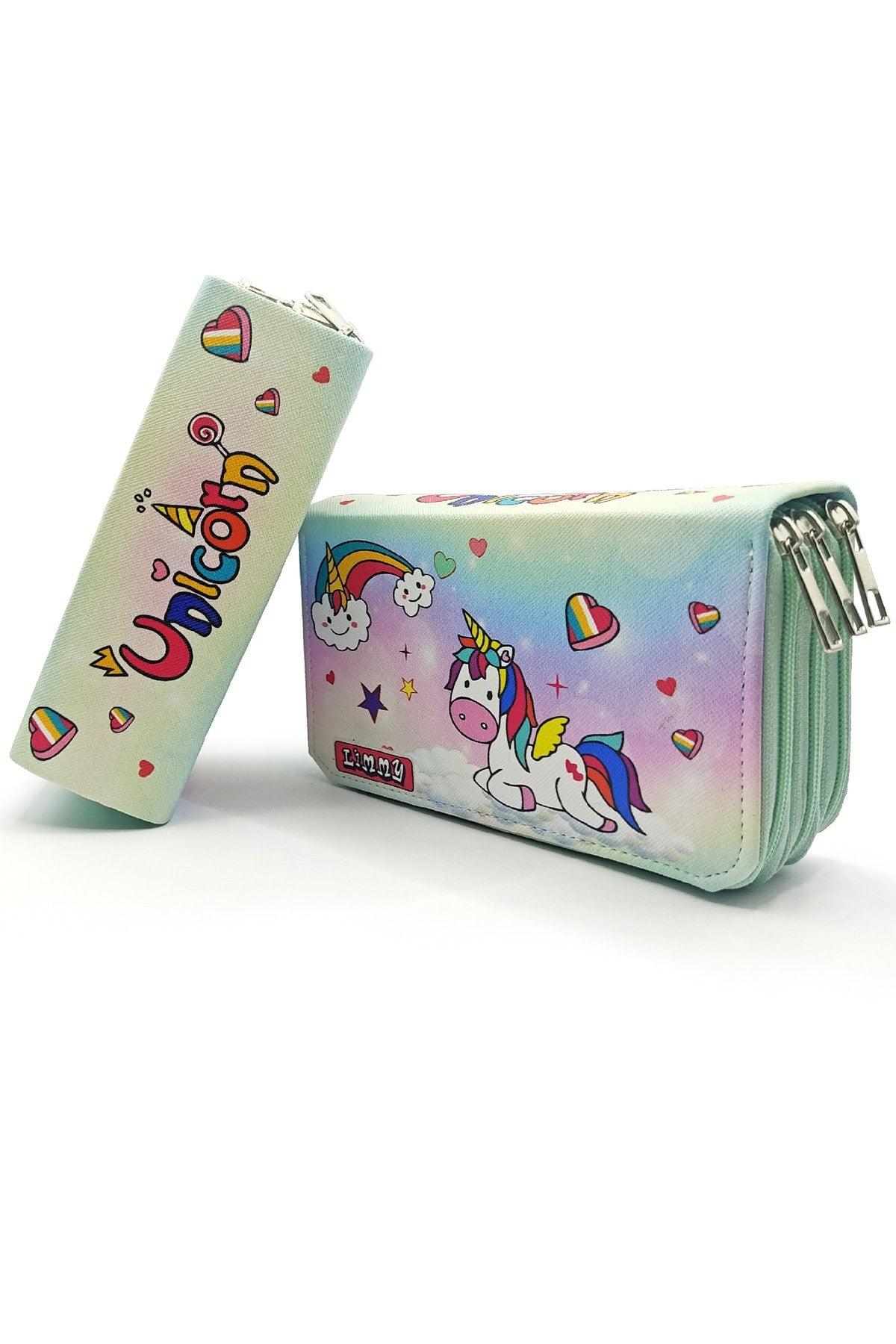 Unicorn Candy Themed Modelist Pencil Case Three