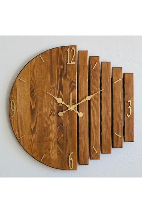 Handmade Solid Wood Wall Clock 40x40cm - Swordslife