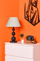 Elegance Black Cone Lampshade - Swordslife