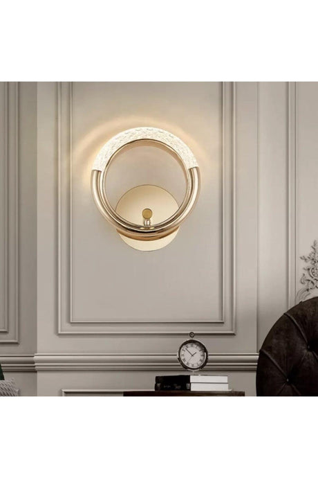 Elegance Luxury Design Modern Wall Led Sconce Gold Yellow - Swordslife