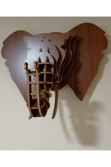 Elephant Wall Decor 8mm Mdflam 3D - Swordslife