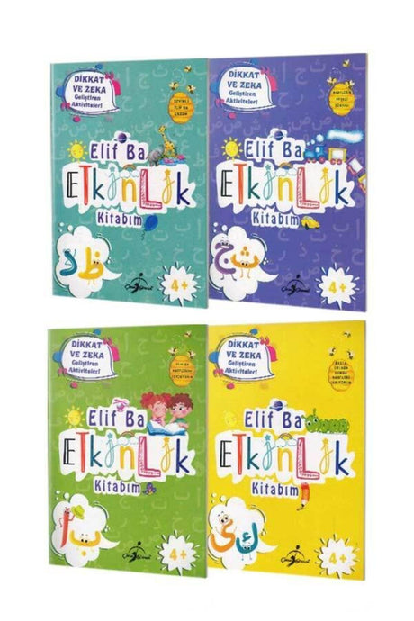 Elif Ba My Activity Book Set 4 Books - Swordslife