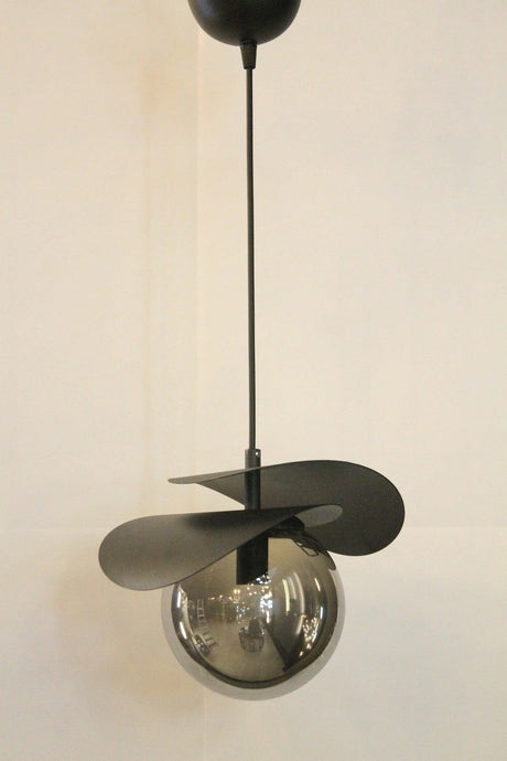 Elif Single Chandelier Black