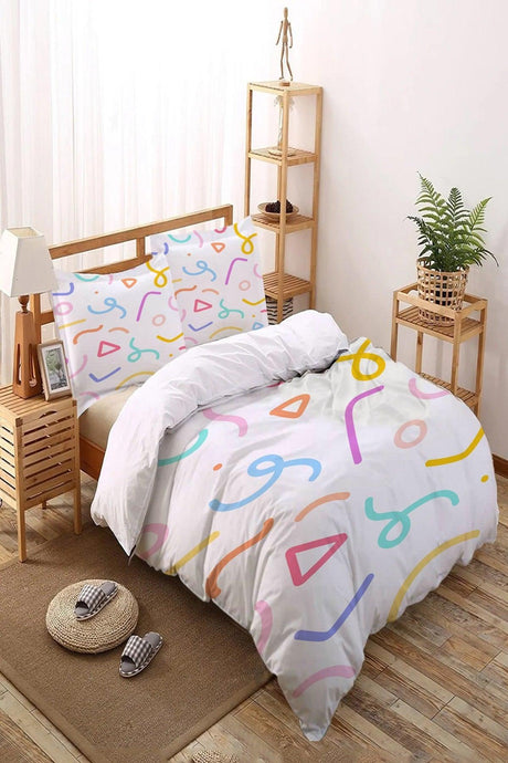 Else Patterned Double Sheet Duvet Cover