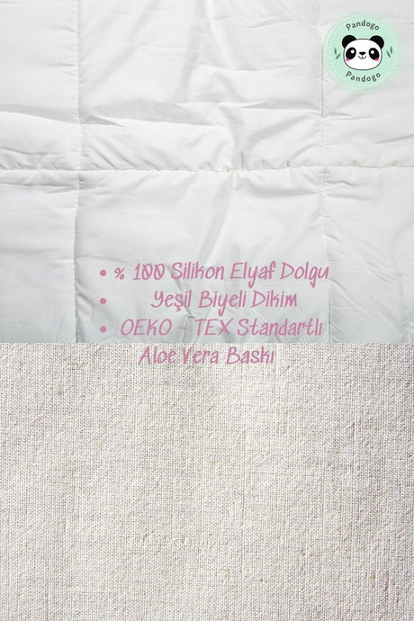 Fiber Duvet Single Aloe Vera Fabric And 1 Pillow - Swordslife