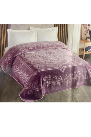 Embos Embossed Thick Blanket Double - Swordslife