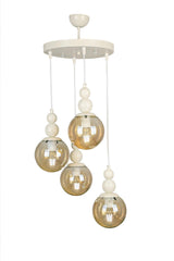 Endless 4th Chandelier White Honey Glass - Swordslife