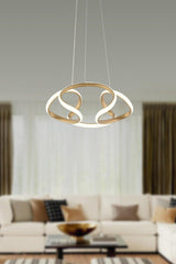 Enzo Tumbled Modern Pendant Lamp Led Chandelier