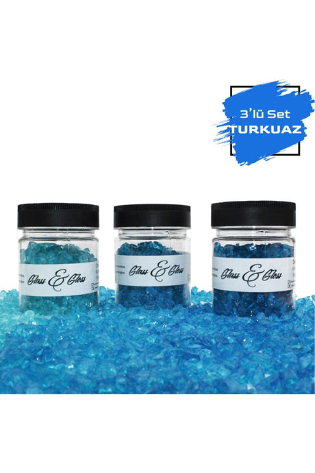 Colored Glass Shards For Epoxy Resin