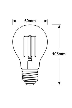 Erd96 A60 Standard Type Edison Flemish Rustic