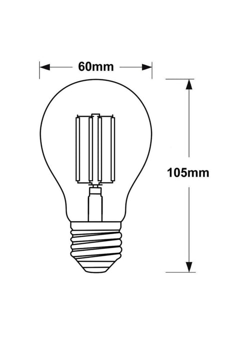 Erd96 A60 Standard Type Edison Flemish Rustic