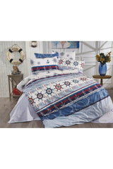 Boy Young Child Ship And Sailor Model Single Elastic Bed Linen Duvet Cover Set - Swordslife