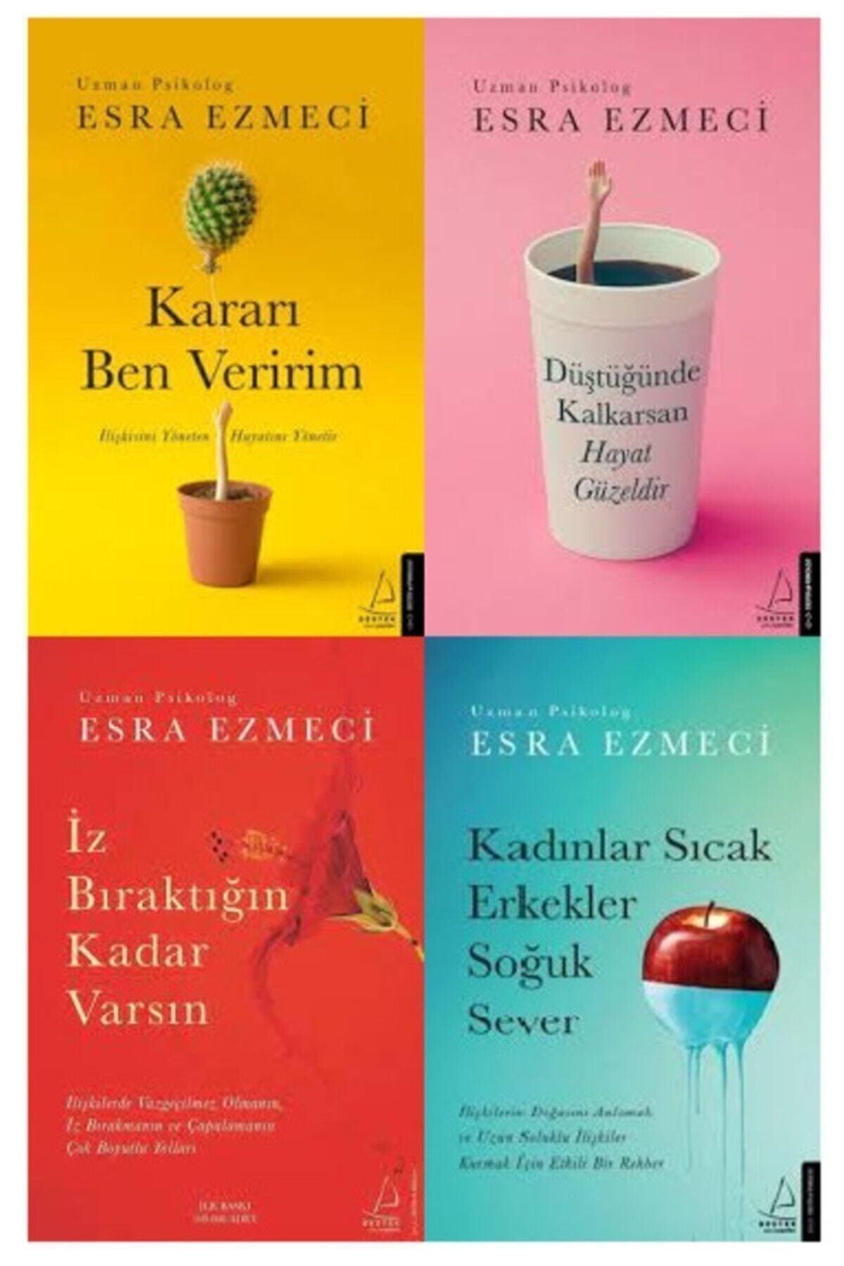 Esra Ezmeci 4 Books Set / As Long As You Leave A Trace - Women Like It Hot Men Like It Cold - Swordslife