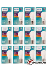 Essential Led Bulb 8w - 60w E27 2700k Yellow