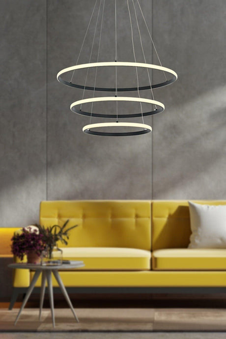 Etage Led Chandelier Black Ldav-43 - Swordslife