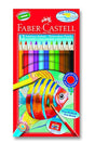 Faber Aquarel Cardboard Box Watercolor Pen 12