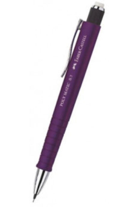 Faber Poly Matic 07mm Versatil Pen Purple