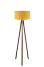 Practical Wooden Tripod Floor Lamp with Fabric Head Ayd-2216 - Swordslife