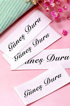 Fabric School Label