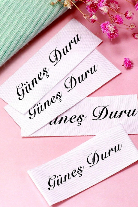 Fabric School Label