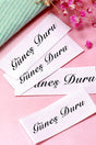 Fabric School Label
