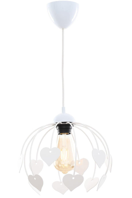 Fairy Single White Heart Chandelier - Swordslife