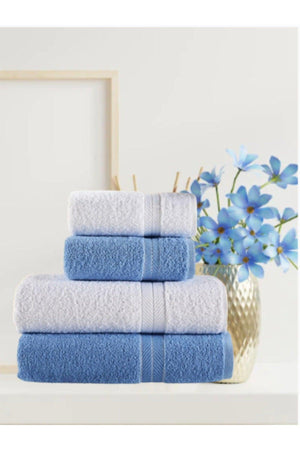 Family 4 Pcs. Soft Water Absorbent Cotton 2 Pcs.