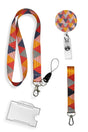 Colorful 4 Pcs Set Neck Rope Phone Strap