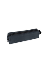 Faux Leather Dark Gray Pencil Case