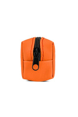 Faux Leather Orange Pencil Case