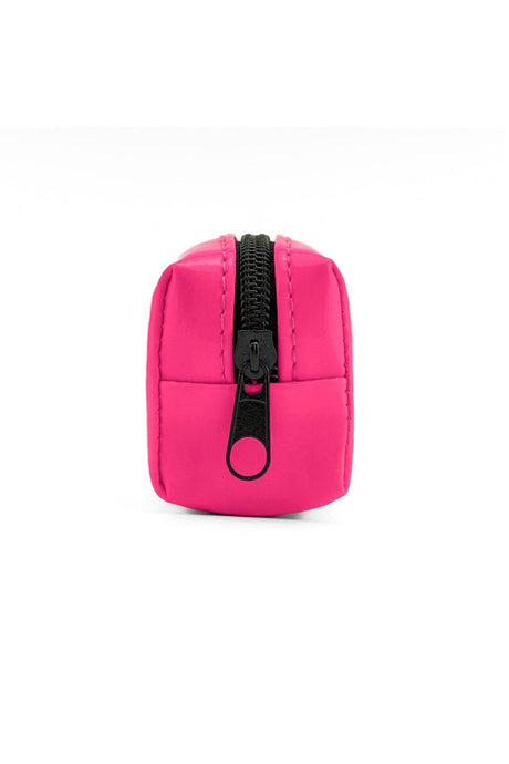 Faux Leather Pink Neon Pencil Case