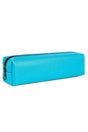 Faux Leather Turquoise Pencil Case